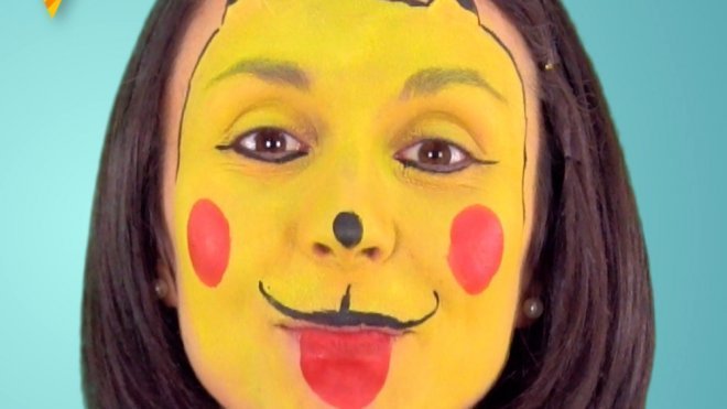 Cómo hacer, paso a paso, un maquillaje de Pikachu