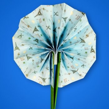 Vídeo de cómo hacer un abanico pai pai con papel