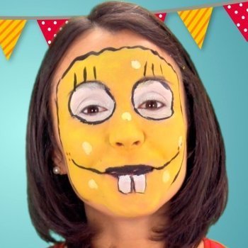 Cómo hacer un maquillaje infantil de Bob Esponja