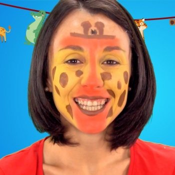 Vídeo sobre cómo hacer un maquillaje de jirafa en los niños