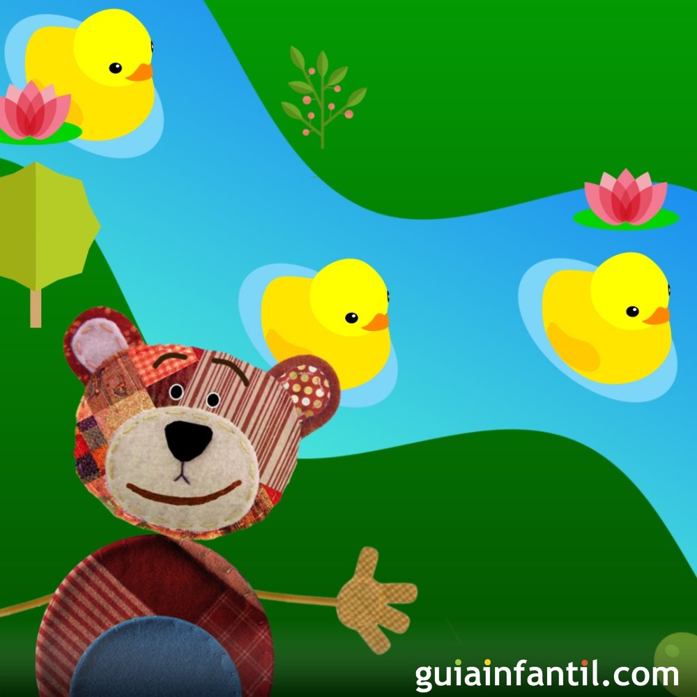 Canciones Infantiles, Canción del Baño con Patitos, Dibujos Animados