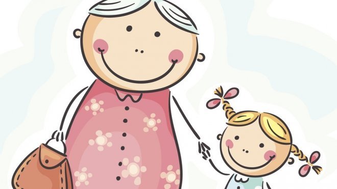 Poesía dedicada a los abuelos con ilustraciones