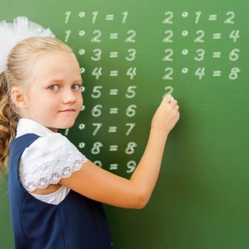 Truco con la tabla de multiplicar del dos para los niños