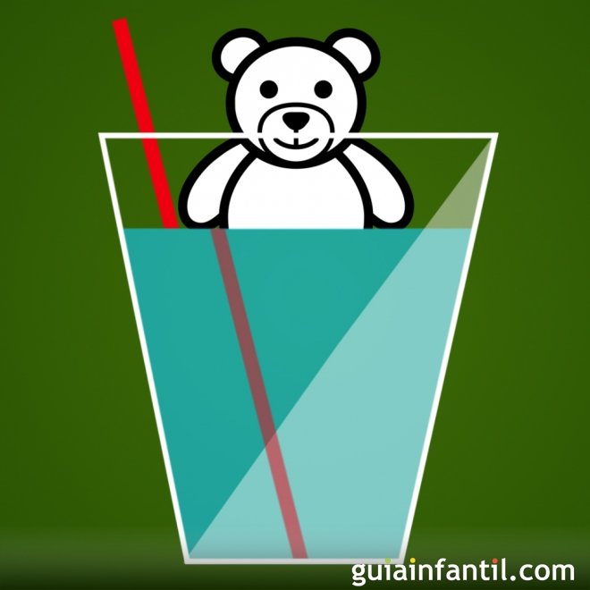 El oso invisible. Experimento de ciencia divertida para niños