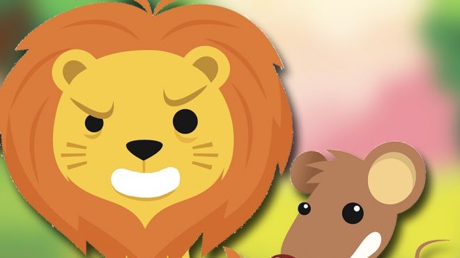El león y el ratón. Fábula con valores para niños