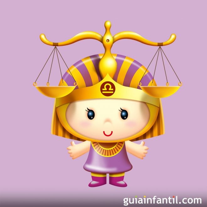 Como son los bebés y niños libra. Signos del zodiaco