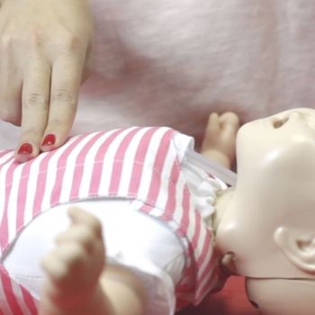 RCP o reanimación cardiopulmonar en bebés
