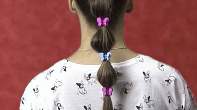 Coleta Burbuja Para Niñas Peinados Infantiles