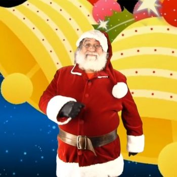 Campana sobre campana con Papá Noel. Villancico para Navidad
