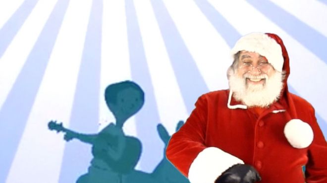 Mi burrito Sabanero con Papá Noel. Villancico para cantar con los niños