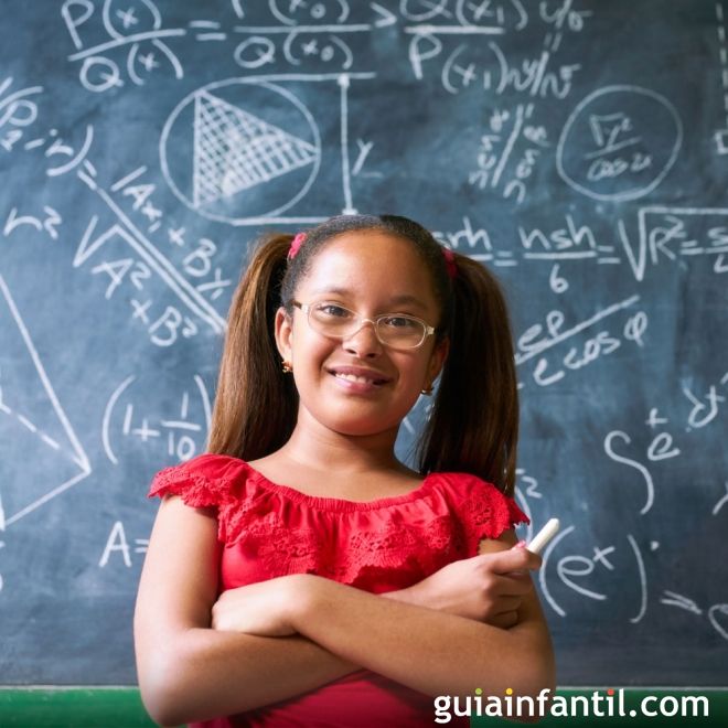 Tabla de Pitágoras para enseñar las tablas de multiplicar a los niños