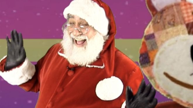 Villancico de Ande, ande, ande, bailado por Papá Noel