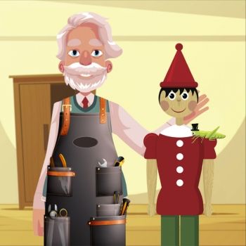 Pinocho. Cuento clásico con valores para niños