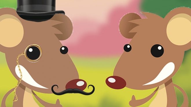 Fábula de ratón de campo y ratón de ciudad para niños