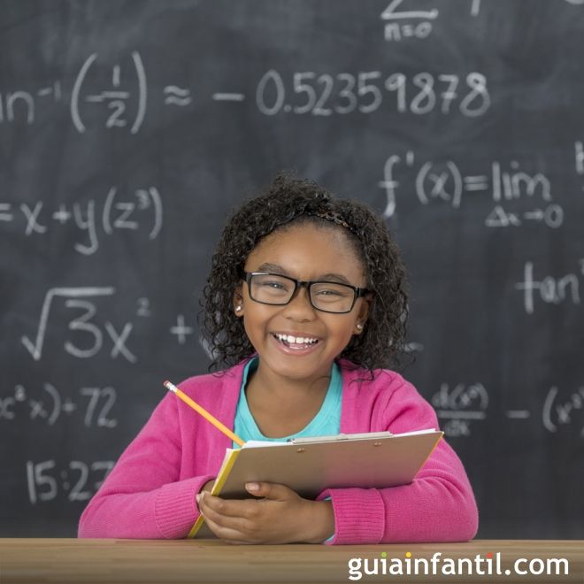 Truco para números al cuadrado terminados en cinco. Matemáticas para niños