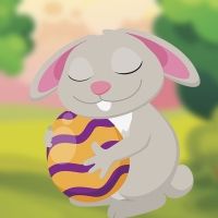 El conejo de Pascua. Cuento corto con valores para niños