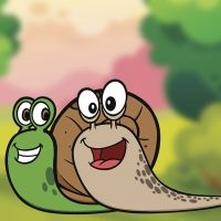 Pedrito, el caracol y la babosa. Cuento con valores para niños