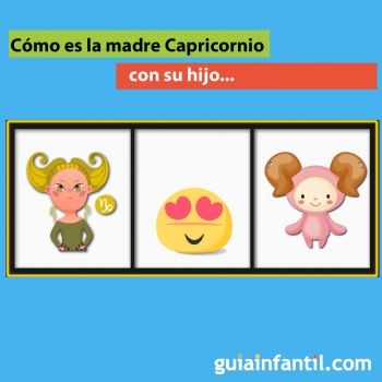 La compatibilidad de la madre Capricornio con sus hijos según su signo