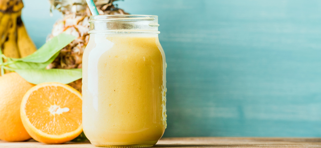 batido de piña batido de piña