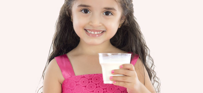 Calcio para el crecimiento de los niños