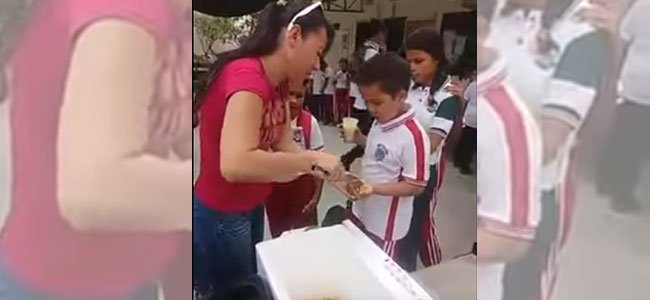 Comedores escolares en Colombia engañan a niños Comedor que engaña a niños