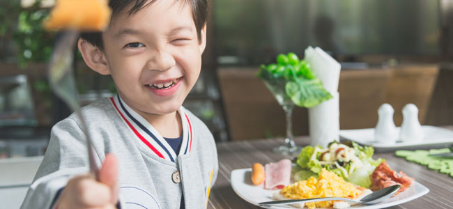 Comidas saludables para niños