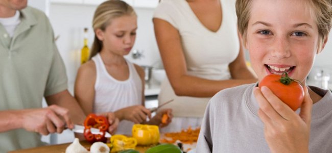 Dieta Mediterránea para niños