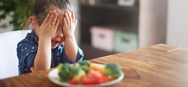 Qué alimentos odian los niños Qué alimentos odian los niños
