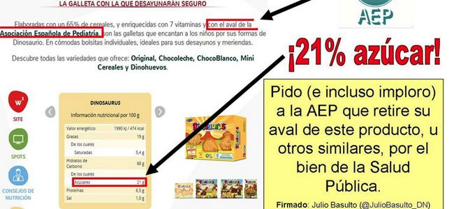 Lo que esconde la comida para niños Etiquetas comida infantil