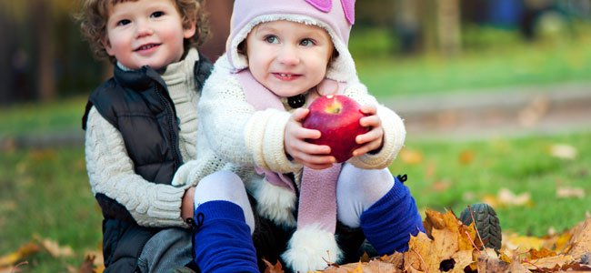 Menú de otoño para niños Menú de otoño para niños