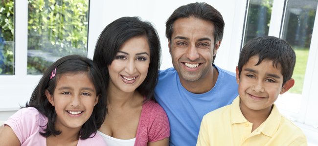 Comida india para niños.