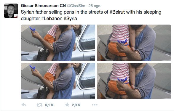 Un papá refugiado sirio en Líbano vende bolis con su hija Un papá refugiado sirio en Líbano vende bolis con su hija