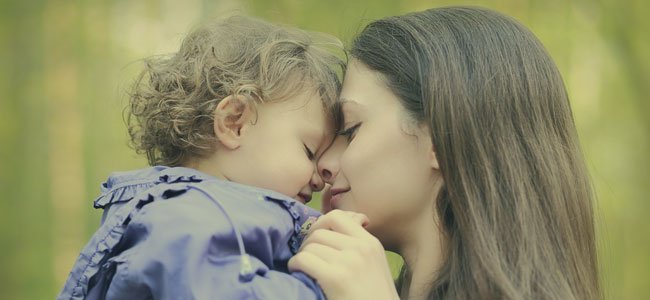 Madre con hijo