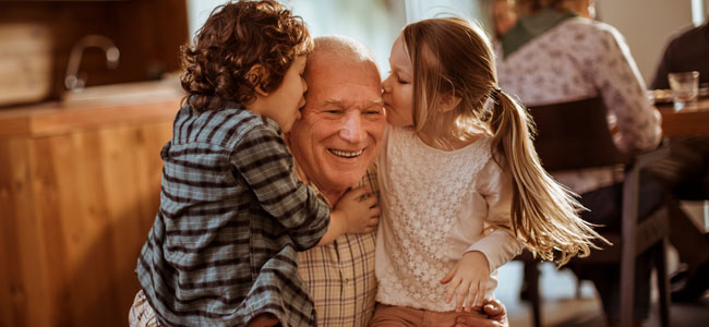 La relación de los nietos con los abuelos La relación de los nietos con los abuelos