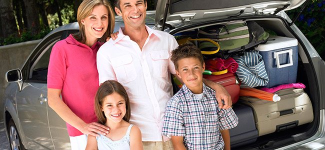 Seguridad en la carretera en viaje con niños
