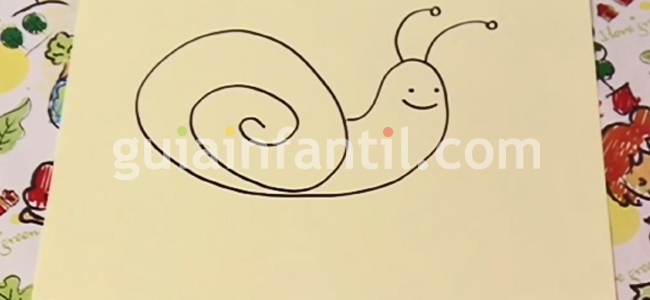 cómo hacer un dibujo de un caracol paso 2 cómo hacer un dibujo de un caracol paso 2
