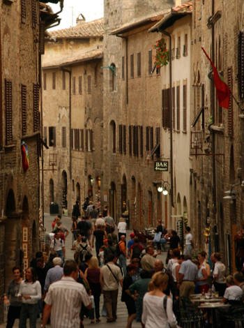 Moverse a pie por Florencia