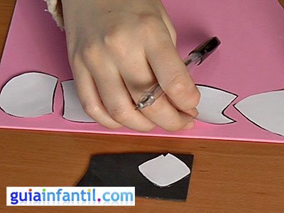 Antifaz oso paso 3 Antifaz oso paso 3