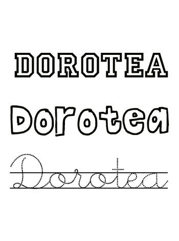 Nombres de santo. Dorotea
