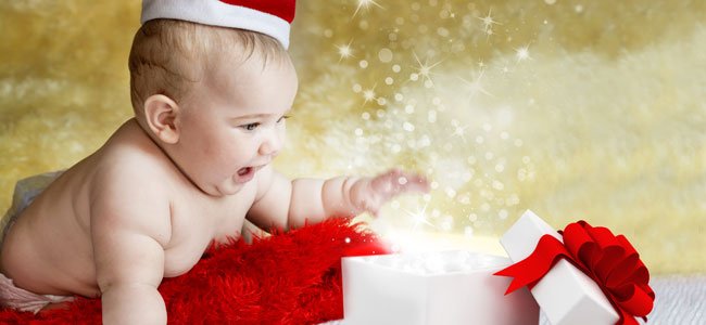El nombre de Silvetsre Bebé mira regalo navidad