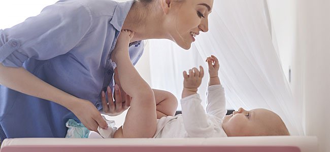Cómo evitar las asaduras en los bebés