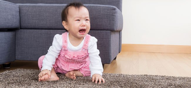 Cómo explicar una catástrofe a un niño de 0 a 3 años Bebé chino