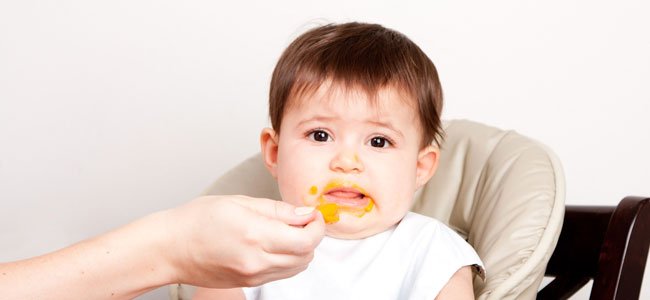 Bebé no quiere comer