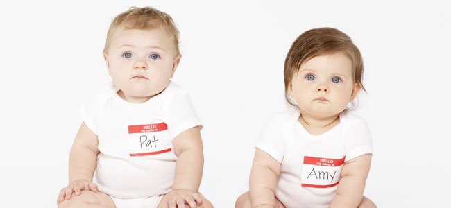 Bebés con nombres