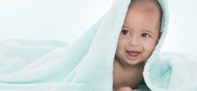 Manchas en la piel del bebé