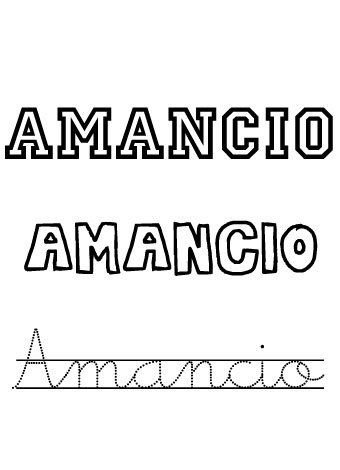 Amancio. Nombres para niños Amancio. Nombres para niños
