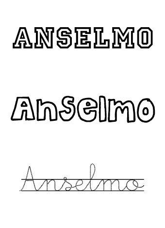 Anselmo. Nombres para niños Anselmo. Nombres para niños