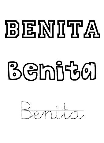 Significado del nombre Benita Significado del nombre Benita