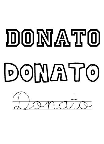 Donato. Nombres para niños