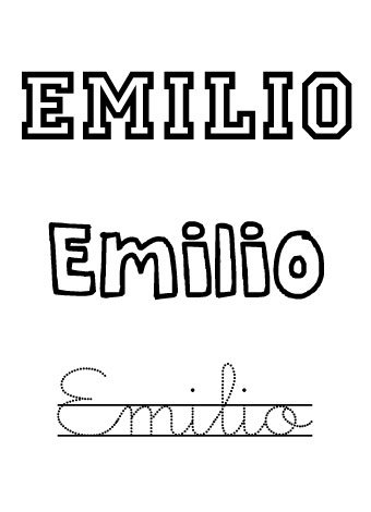 Emilio. Nombres para niños Emilio. Nombres para niños